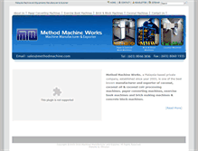 Tablet Screenshot of methodmachine.com